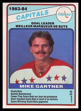370 Mike Gartner Washington Capitals